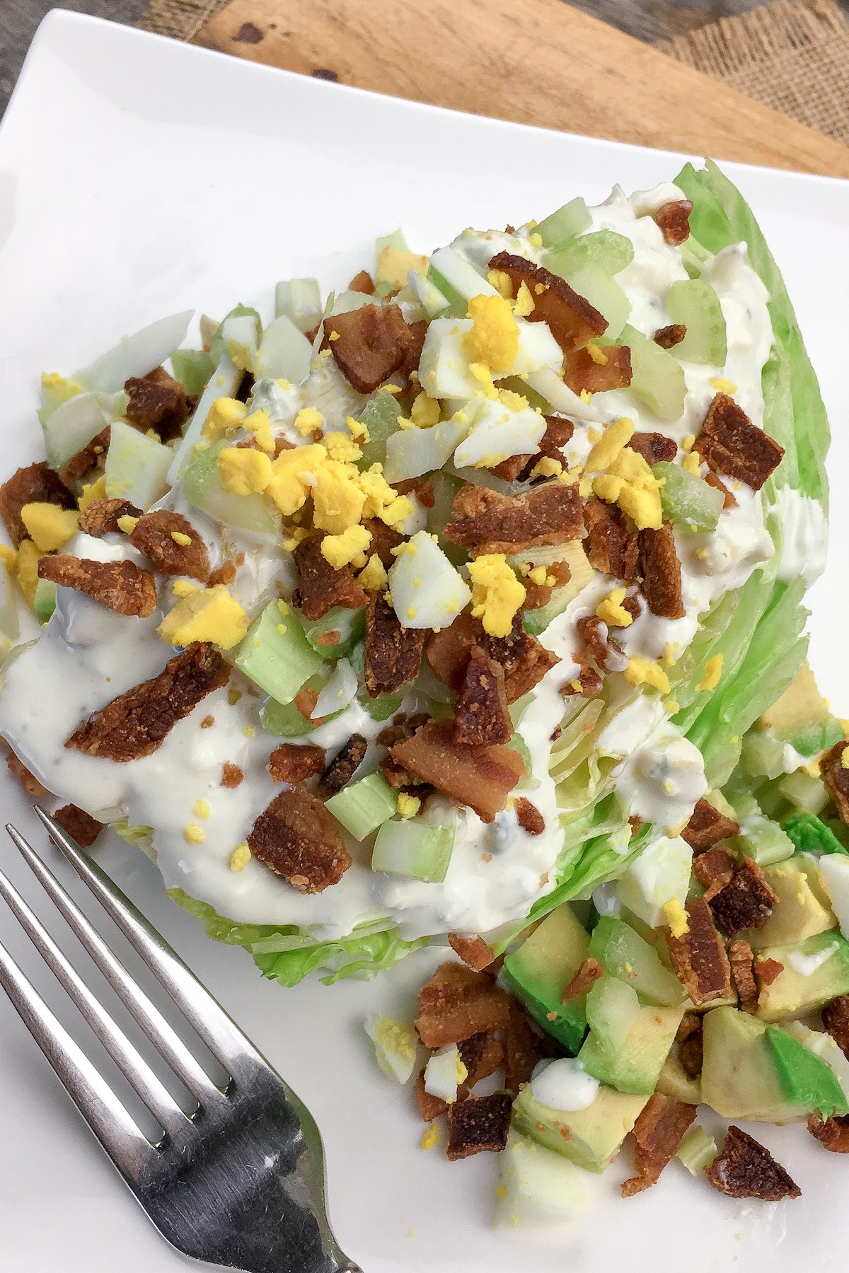 Keto Wedge Salad Recipe Flavor Portal