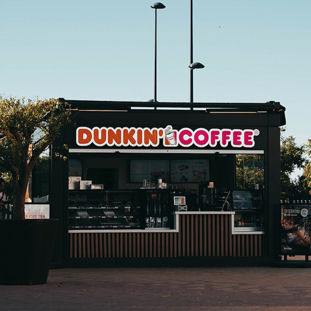 dunkin' donuts storefront