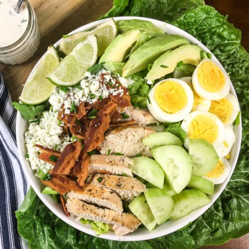 Keto Cobb Salad Recipe - Flavor Portal